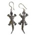 Silver Earrings - Lizards