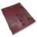 Huge 7 Chakra Leather Book - 10x13 inches (200 pages)