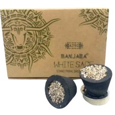 Banjara Smudge Cups - White Sage