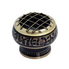 Black brass bowl