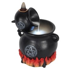 POURING CAULDRONS BACKFLOW INCENSE HOLDER