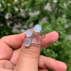 Moonstone Sterling Silver Ring