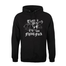 There It Goes My Last Flying Fuck Unisex Black Pullover Hoodie