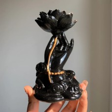 Lotus Sphere Holder